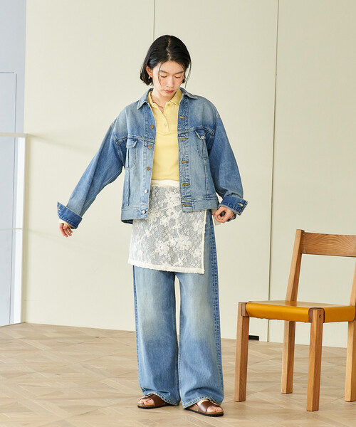 セール】Lee × FREAK'S STORE/リー 別注 101 RIDERS WIDE LEG DENIM