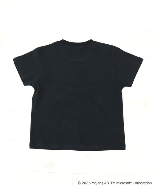 RUGGEDWORKS（ラゲッドワークス）の「《マインクラフト》キッズ 半袖 Tシャツ（Tシャツ/カットソー・キッズ・ブルー/ブラック・160/150/110/140/130/120）」の7枚目の写真