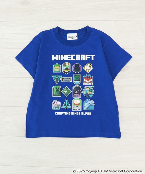 RUGGEDWORKS（ラゲッドワークス）の「《マインクラフト》キッズ 半袖 Tシャツ（Tシャツ/カットソー・キッズ・ブルー/ブラック・160/150/110/140/130/120）」の11枚目の写真