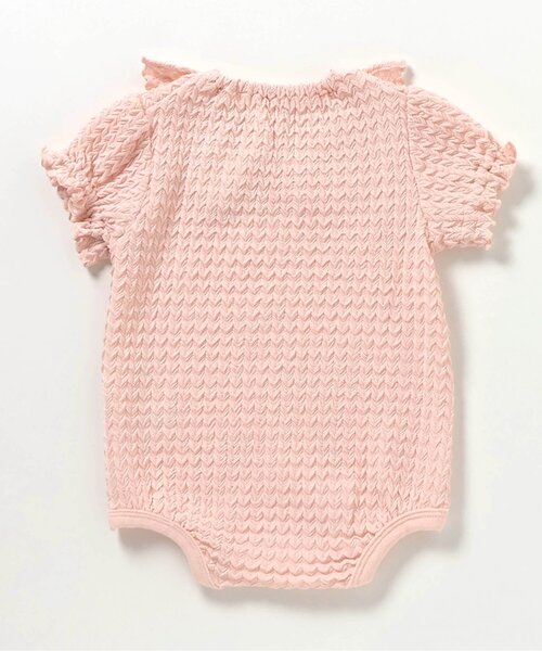 apres les cours（アプレレクール）の「ぽこぽこパフスリーブボディースーツ（ロンパース・キッズ・その他3/ピンク・80/70）」の7枚目の写真