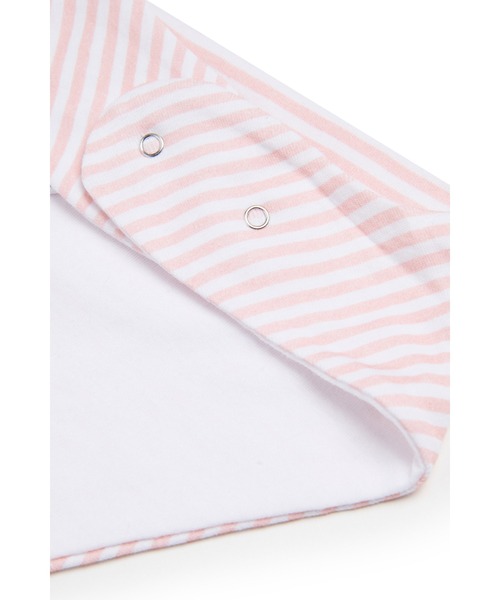 DIESEL(ディーゼル)の「ベビー スタイ VAMY-NB(スタイ/よだれかけ・キッズ・ライトピンク/ライトブルー・UNI)」の4枚目の写真