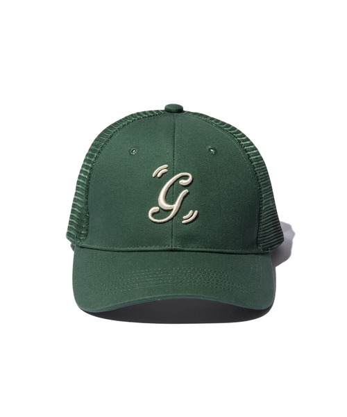 glamb（グラム）の「Mesh Initial Cap / メッシュイニシャルキャップ（ニットキャップ/ビーニー・メンズ・ブラック/グリーン・FREE）」の12枚目の写真