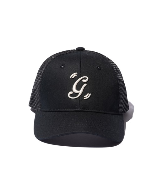 glamb（グラム）の「Mesh Initial Cap / メッシュイニシャルキャップ（ニットキャップ/ビーニー・メンズ・ブラック/グリーン・FREE）」の9枚目の写真