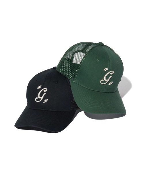 glamb（グラム）の「Mesh Initial Cap / メッシュイニシャルキャップ（ニットキャップ/ビーニー・メンズ・ブラック/グリーン・FREE）」の17枚目の写真