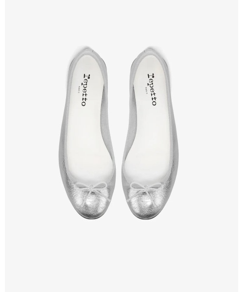 Repetto(レペット)の「Cendrillon バレエフラット - ラバーソール - EUサイズ / V1790VEM(バレエシューズ・レディース・シルバー・36/36.5/37/38/39)」の3枚目の写真