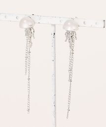 Burner | 【Sonu jewelry（ソヌジュエリー）】クラゲモチーフ　ロングピアス　 son-pierce-44-4【RBT】(ピアス（両耳用）)