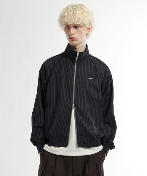 HARE（ハレ）の「ストライプトラックジャケット(HARE)（その他トップス・メンズ・ブラウン/ネイビー・FREE）」の9枚目の写真