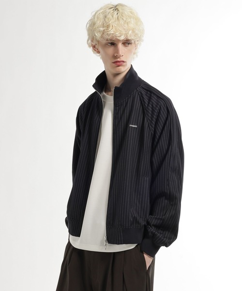 HARE（ハレ）の「ストライプトラックジャケット(HARE)（その他トップス・メンズ・ブラウン/ネイビー・FREE）」の10枚目の写真