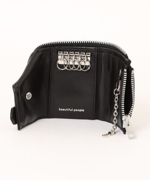 beautiful people（ビューティフルピープル）の「beautiful people excerption riderskey case（キーケース/キーアクセサリー・レディース・ブラック・FREE）」の3枚目の写真