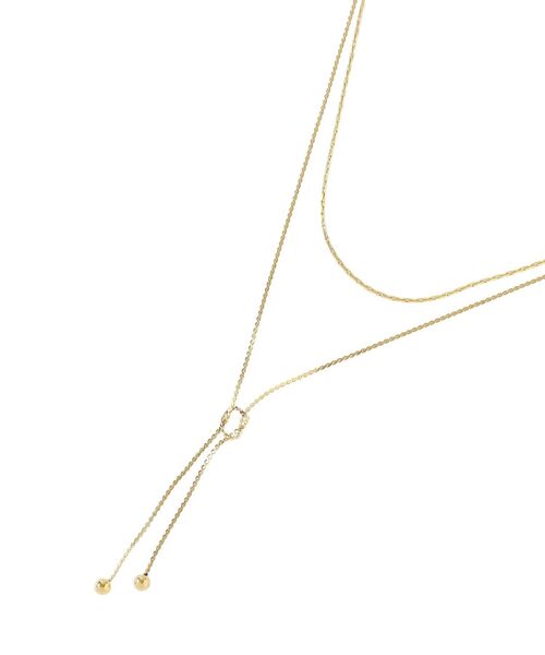 earth music&ecology（アースミュージックアンドエコロジー）の「【ステンレス】Y字ネックレス（ネックレス・レディース・ゴールド/シルバー・FREE）」の9枚目の写真