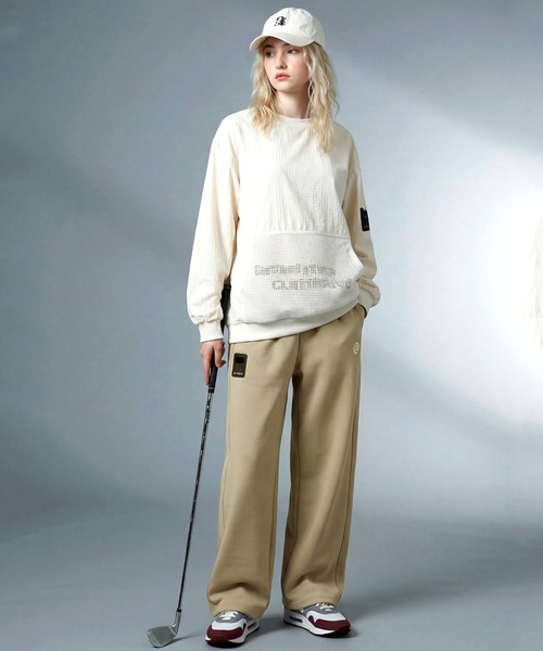 antiqua(アンティカ)の「【STCH】裏起毛ワイドストレートパンツ(その他パンツ・レディース・ベージュ/ブラック・ONESIZE)」の18枚目の写真