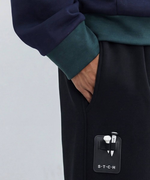 antiqua(アンティカ)の「【STCH】裏起毛ワイドストレートパンツ(その他パンツ・レディース・ベージュ/ブラック・ONESIZE)」の16枚目の写真