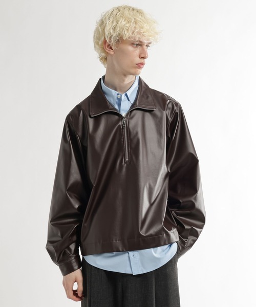 HARE（ハレ）の「LAYERED SHELLシャツ(HARE)（シャツ/ブラウス・メンズ・ブラック/ブラウン・FREE）」の11枚目の写真