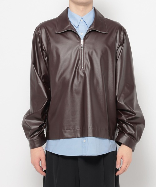 HARE（ハレ）の「LAYERED SHELLシャツ(HARE)（シャツ/ブラウス・メンズ・ブラック/ブラウン・FREE）」の13枚目の写真