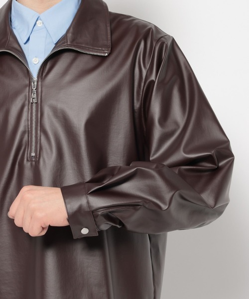 HARE（ハレ）の「LAYERED SHELLシャツ(HARE)（シャツ/ブラウス・メンズ・ブラック/ブラウン・FREE）」の17枚目の写真