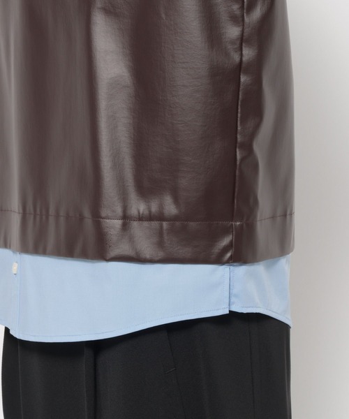 HARE（ハレ）の「LAYERED SHELLシャツ(HARE)（シャツ/ブラウス・メンズ・ブラック/ブラウン・FREE）」の18枚目の写真