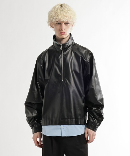 HARE（ハレ）の「LAYERED SHELLシャツ(HARE)（シャツ/ブラウス・メンズ・ブラック/ブラウン・FREE）」の9枚目の写真