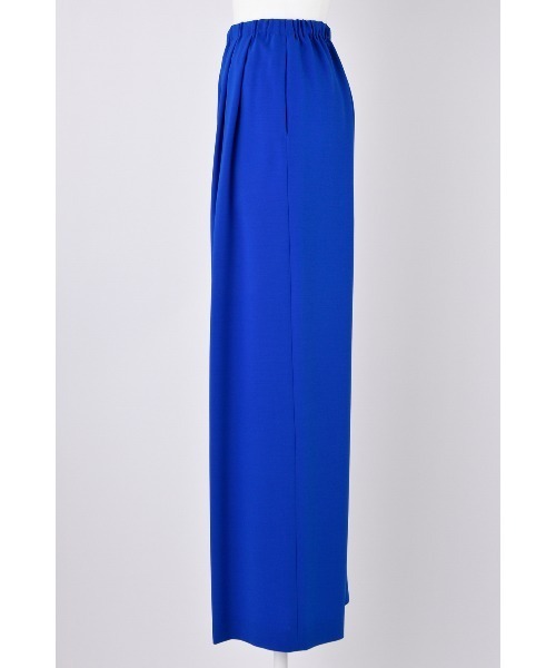 ENFOLD(エンフォルド)の「RELAX ELASTIC WIDE-TROUSERS(スラックス・レディース・ブルー・38/36/34)」の2枚目の写真