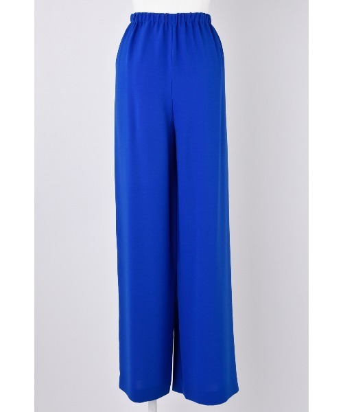 ENFOLD(エンフォルド)の「RELAX ELASTIC WIDE-TROUSERS(スラックス・レディース・ブルー・38/36/34)」の3枚目の写真