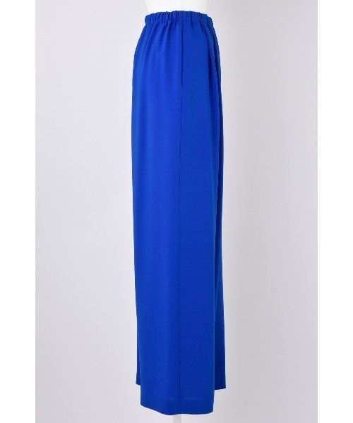 ENFOLD(エンフォルド)の「RELAX ELASTIC WIDE-TROUSERS(スラックス・レディース・ブルー・38/36/34)」の4枚目の写真
