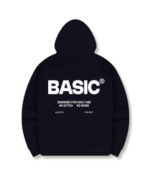 BASIC LABEL（ベーシックラベル）の「ノーエクストラ 2WAYオーバーサイズフードジップアップ 3カラー [BLBH_2002]（パーカー）」