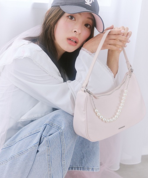 ワンハンドルハーフムーンバッグ（ハンドバッグ）｜JILL by JILL