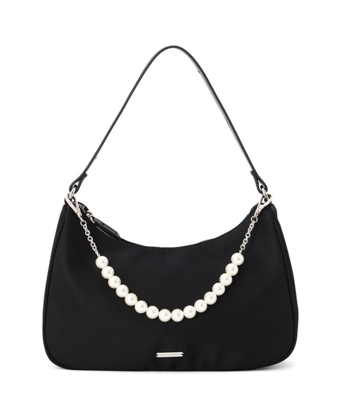 JILL by JILL STUART(ジルバイジルスチュアート)の「ワンハンドルハーフムーンバッグ(ハンドバッグ・レディース・ピンク/ブラック・FREE)」の9枚目の写真