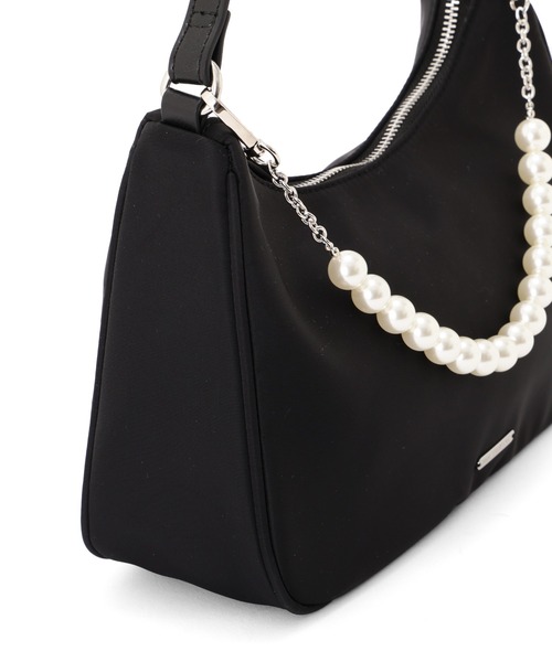 JILL by JILL STUART(ジルバイジルスチュアート)の「ワンハンドルハーフムーンバッグ(ハンドバッグ・レディース・ピンク/ブラック・FREE)」の16枚目の写真