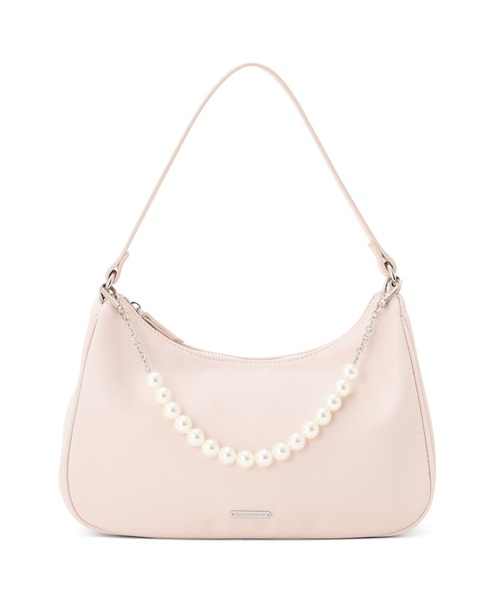 JILL by JILL STUART(ジルバイジルスチュアート)の「ワンハンドルハーフムーンバッグ(ハンドバッグ・レディース・ピンク/ブラック・FREE)」の8枚目の写真