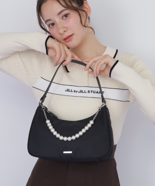 JILL by JILL STUART(ジルバイジルスチュアート)の「ワンハンドルハーフムーンバッグ(ハンドバッグ・レディース・ピンク/ブラック・FREE)」の22枚目の写真