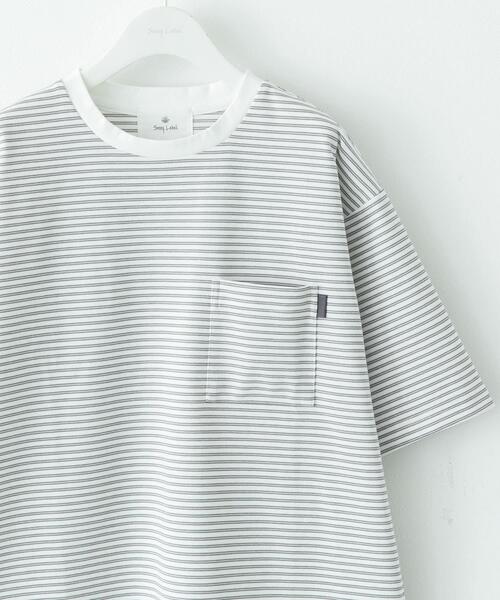 URBAN RESEARCH Sonny Label（アーバンリサーチサニーレーベル）の「ポンチポケット付ショートスリーブTシャツ（Tシャツ/カットソー・メンズ・チャコールグレー/ブラック/ブラック系その他/ブルー/ホワイト/ホワイト系その他・X-LARGE/LARGE/MEDIUM）」の3枚目の写真