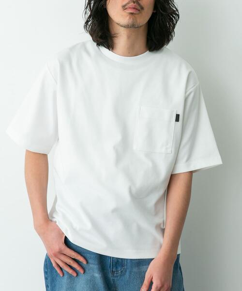 URBAN RESEARCH Sonny Label(アーバンリサーチサニーレーベル)の「ポンチポケット付ショートスリーブTシャツ(Tシャツ/カットソー・メンズ・チャコールグレー/ブラック/ブラック系その他/ブルー/ホワイト・X-LARGE/LARGE/MEDIUM)」の15枚目の写真