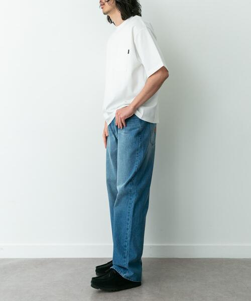 URBAN RESEARCH Sonny Label(アーバンリサーチサニーレーベル)の「ポンチポケット付ショートスリーブTシャツ(Tシャツ/カットソー・メンズ・チャコールグレー/ブラック/ブラック系その他/ブルー/ホワイト・X-LARGE/LARGE/MEDIUM)」の19枚目の写真