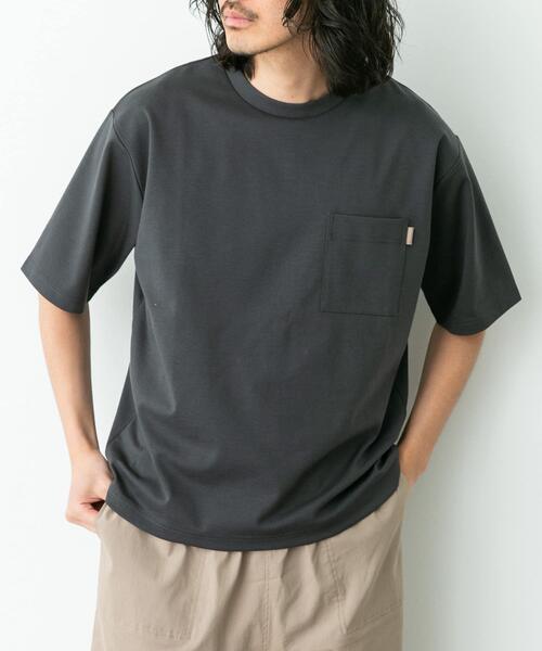 URBAN RESEARCH Sonny Label(アーバンリサーチサニーレーベル)の「ポンチポケット付ショートスリーブTシャツ(Tシャツ/カットソー・メンズ・チャコールグレー/ブラック/ブラック系その他/ブルー/ホワイト・X-LARGE/LARGE/MEDIUM)」の22枚目の写真