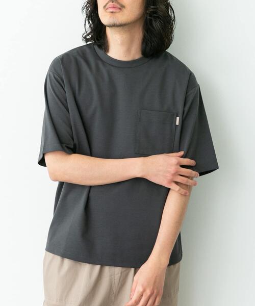 URBAN RESEARCH Sonny Label(アーバンリサーチサニーレーベル)の「ポンチポケット付ショートスリーブTシャツ(Tシャツ/カットソー・メンズ・チャコールグレー/ブラック/ブラック系その他/ブルー/ホワイト/ホワイト系その他・X-LARGE/LARGE/MEDIUM)」の17枚目の写真