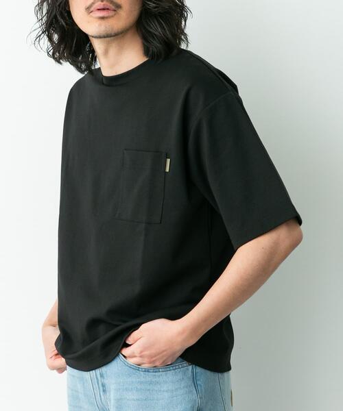 URBAN RESEARCH Sonny Label(アーバンリサーチサニーレーベル)の「ポンチポケット付ショートスリーブTシャツ(Tシャツ/カットソー・メンズ・チャコールグレー/ブラック/ブラック系その他/ブルー/ホワイト・X-LARGE/LARGE/MEDIUM)」の14枚目の写真