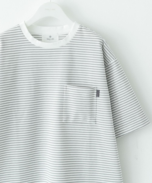 URBAN RESEARCH Sonny Label(アーバンリサーチサニーレーベル)の「ポンチポケット付ショートスリーブTシャツ(Tシャツ/カットソー・メンズ・チャコールグレー/ブラック/ブラック系その他/ブルー/ホワイト/ホワイト系その他・X-LARGE/LARGE/MEDIUM)」の3枚目の写真