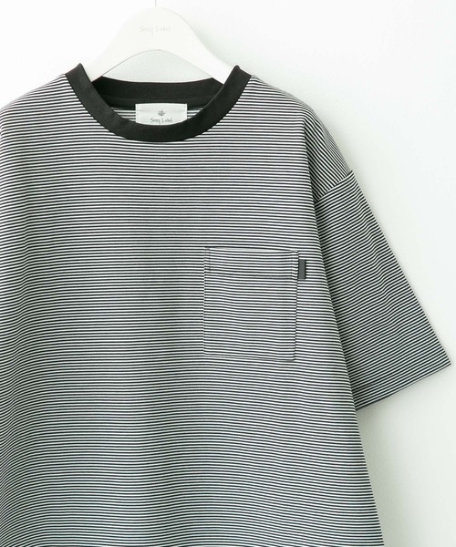 URBAN RESEARCH Sonny Label（アーバンリサーチサニーレーベル）の「ポンチポケット付ショートスリーブTシャツ（Tシャツ/カットソー・メンズ・チャコールグレー/ブラック/ブラック系その他/ブルー/ホワイト・X-LARGE/LARGE/MEDIUM）」の3枚目の写真