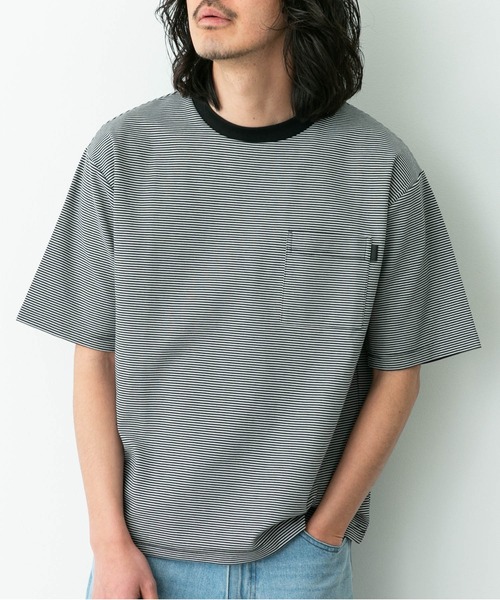 URBAN RESEARCH Sonny Label（アーバンリサーチサニーレーベル）の「ポンチポケット付ショートスリーブTシャツ（Tシャツ/カットソー・メンズ・チャコールグレー/ブラック/ブラック系その他/ブルー/ホワイト・X-LARGE/LARGE/MEDIUM）」の16枚目の写真