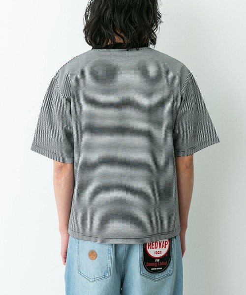 URBAN RESEARCH Sonny Label（アーバンリサーチサニーレーベル）の「ポンチポケット付ショートスリーブTシャツ（Tシャツ/カットソー・メンズ・チャコールグレー/ブラック/ブラック系その他/ブルー/ホワイト・X-LARGE/LARGE/MEDIUM）」の21枚目の写真