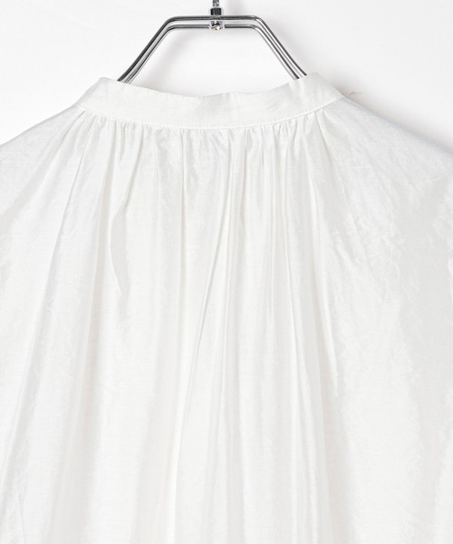 BAYFLOW（ベイフロー）の「キャンディスリーブレースチュニック（チュニック・レディース・オフホワイト/ブラック・FREE）」の11枚目の写真