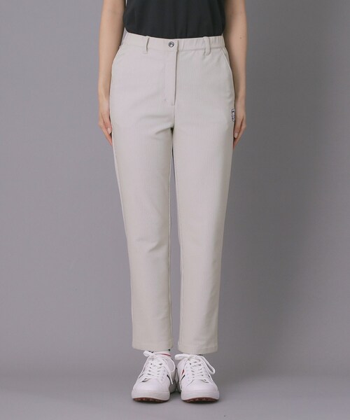 adabat（アダバット）の「【ADABAT NAVY】UVカット ロイカコードテーパードパンツ（その他パンツ・レディース・ネイビー/ナチュラル・38/36/42/40）」の7枚目の写真