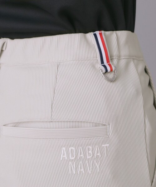 adabat（アダバット）の「【ADABAT NAVY】UVカット ロイカコードテーパードパンツ（その他パンツ・レディース・ネイビー/ナチュラル・38/36/42/40）」の15枚目の写真