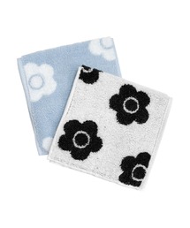 MARY QUANT（マリークワント）の「デイジーパターンハーフ タオルセット（ハンカチ/ハンドタオル）」