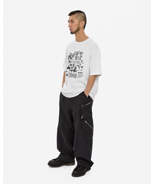 YESEYESEE(イエスアイシー)の「Y.E.S Magical Tee(Tシャツ/カットソー・メンズ・ホワイト/ダークブラウン・S/M/L/XL)」の9枚目の写真