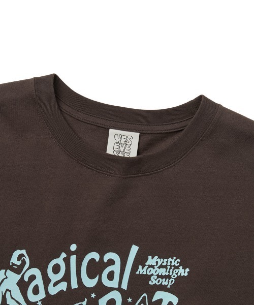 YESEYESEE(イエスアイシー)の「Y.E.S Magical Tee(Tシャツ/カットソー・メンズ・ホワイト/ダークブラウン・S/M/L/XL)」の12枚目の写真
