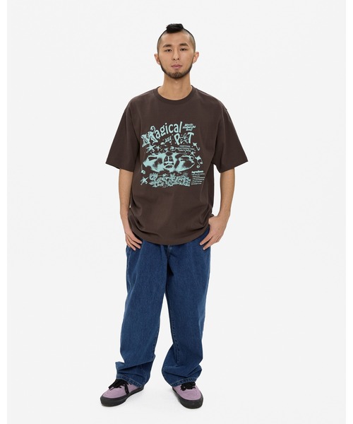 YESEYESEE(イエスアイシー)の「Y.E.S Magical Tee(Tシャツ/カットソー・メンズ・ホワイト/ダークブラウン・S/M/L/XL)」の16枚目の写真