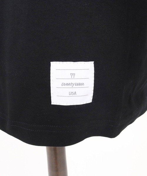 No Rain No Rainbow(ノーレインノーレインボー)の「mt10392-No Rain No Rainbow x seventy seven collaboration T-shirt Tシャツ(NR26S-36)(Tシャツ/カットソー・メンズ・ホワイト/グレー/ブラック・XL/L/M/S)」の21枚目の写真