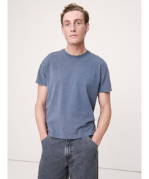 Banana Republic | スエード コットン クルーネック Tシャツ(Tシャツ/カットソー)