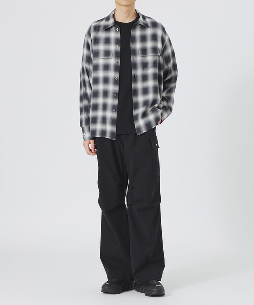 LOVELESS(ラブレス)の「LVLSアウトフィッターカーゴパンツ(その他パンツ・メンズ・ブラック/グレー系その他・L/M)」の9枚目の写真